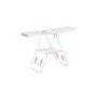Clothes dryer 51x147x97cm., white/pink