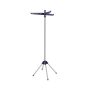 Clothes dryer 65x65x151.5cm., silver/purple