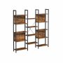 Modern shelf with 14 compartments LLS107B01