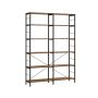 Open shelf, black/natural