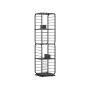 Shelf 43x43x158cm., black
