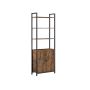 Shelf 24x60x159.5cm., brown/black