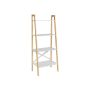 Free-standing shelf, white/natural