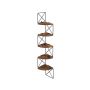 Wall-mounted 5-tier corner shelf LLS851B01