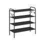 Shoe shelf 28x68x70cm., black