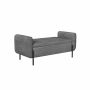 Hallway bench 50x127x55cm., gray