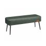 Hallway bench 40x110x43cm., green