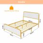 Bed frame, 11 slats, 206 × 109 × 141 cm