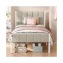VASAGLE bed frame, 207 × 91.5 × 104 cm