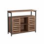 Cabinet LSC079B03, brown/black
