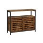 Cabinet LSC091B01, brown/black