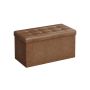Hallway bench 38x76x38cm., brown