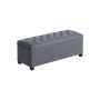 Hallway bench 40x110x40cm., gray