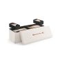 Hallway bench 38x110x38cm., white/black