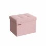 Pouf 31x41x31cm., pink