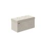 Hallway bench 38x76x38cm., white