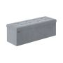 Hallway bench 38x110x38cm., light gray