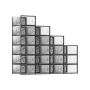 18-piece shoe box set for shoes up to size 44