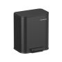 Trash can 20L, black
