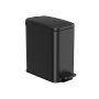 Trash can 38.4x17x35cm., black