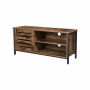 TV cabinet LTV049B01, brown/black