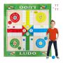 Ludo lauamäng Relaxdays 10030902.0, XXL, 160 × 180 cm