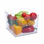 Контейнер для хранения продуктов Relaxdays 10041490, 1 шт, 21 × 15,5 × 21 см