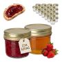 Ёмкости для хранения продуктов Relaxdays, 25 шт, 6 × 7,5 см