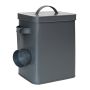 Контейнер для хранения продуктов Relaxdays, 1 шт, 24,5 × 27,5 × 16 см