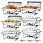 Toidusoojendusnõude komplekt VEVOR HZ-433, 6 tk, 615 × 345 × 325 mm