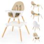 Highchair, 6 in 1, 62 × 62 × 100 cm