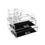Makeup organizer, transparent JKA012TP