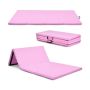 Exercise mat, 4-piece, Pink/purple, 240 × 116 × 5 cm