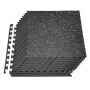 Treeningmattide komplekt VEVOR HRD-XJD6610-12W, 12 tk, 600 × 600 × 10 mm