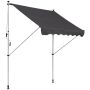 Awning Outsunny 200x150x280cm., dark gray