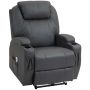 Massage chair Homcom 82x97x110cm., dark gray