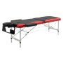 Massage table Homcom 215x60x84cm., black/red