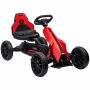 Children's car Homcom 100x58x58.5cm., black/red