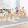 Wooden children's climbing set, 3 parts