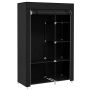 Fabric wardrobe Homcom 103x43x162.5cm., black