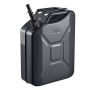 Metallist kütusekanister VEVOR Yoilp3001, 20 l, Must, 360 × 180 × 510 mm