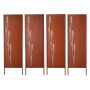 Metallist privaatsuspiire VEVOR HA-SS-16, Pruun, 50 × 160 cm