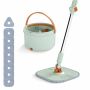 Microfiber mop head, 6 pads, 26.5 × 26.5 × 0.7 cm