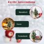 Mini artificial table Christmas tree, with snow effect