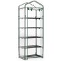 Mini greenhouse, 5 shelves, 68.58 × 48.26 × 190.5 cm