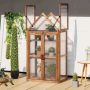 Mini greenhouse, With 3 shelves, 71 × 133 × 41 cm
