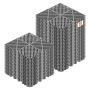 Modulaarsed drenaažiplaadid VEVOR, 55 tk, 310 × 310 mm