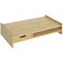 Monitor stand Homcom 49x25.5x11.5cm., light brown
