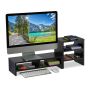 Monitorialus Relaxdays 10039880.0, 1 põhiosa ja 2 väikest sektsiooni, 75,5 × 28 × 20 cm