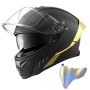 Mootorrattakiiver VEVOR V-822, suletud, kahe visiiriga, 40 × 28 × 29 cm